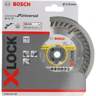 BOSCH - Disco Diamante Universal 115mm 2608615165