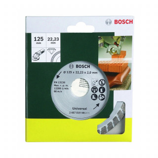 BOSCH - Diamante Univ.Turbo:125mm 2607019481