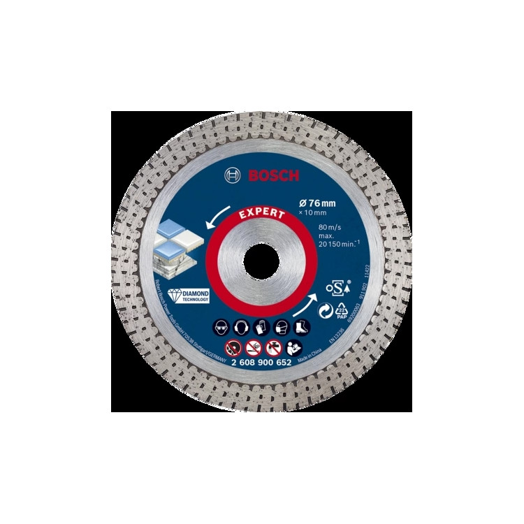 BOSCH - Disco Diamantado 76x1,2x10mm 2608900652