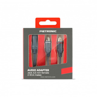 METRONIC - Adaptador Jack Estéreo 360055