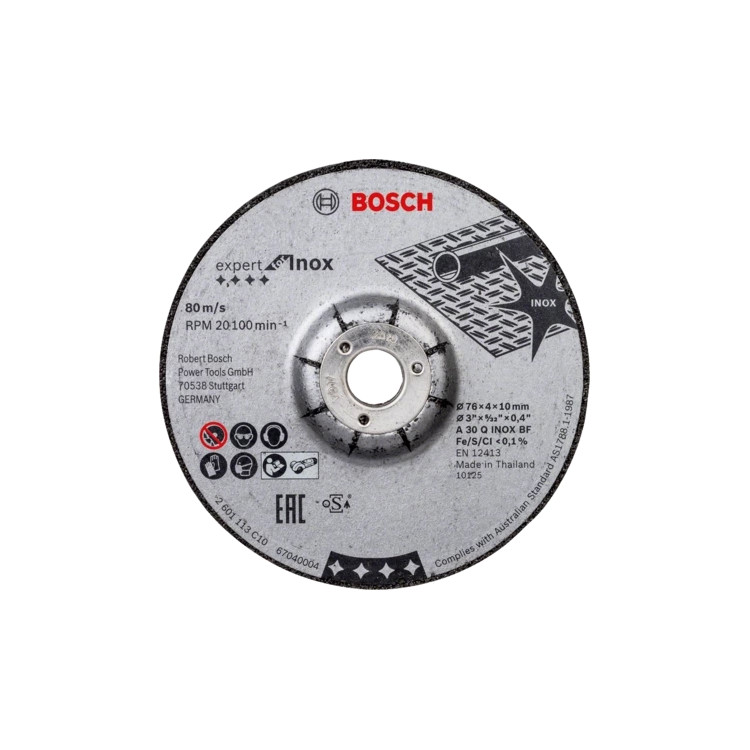 BOSCH - Disco Rebarbar Expert Inox 2608601705