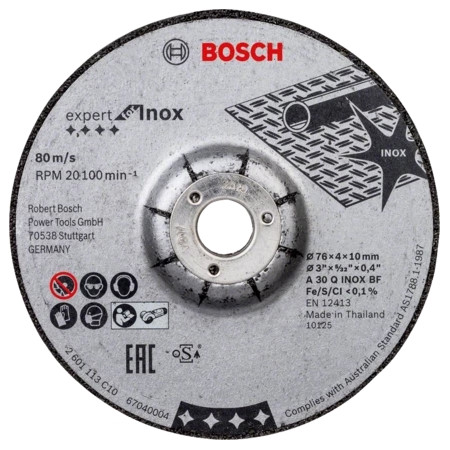 BOSCH - Disco Rebarbar Expert Inox 2608601705