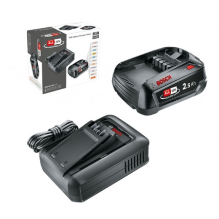 BOSCH - Bateria e Carr. Starter-Set 18V 1600A031T4