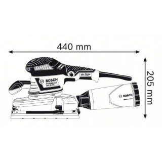 BOSCH - Lixadeira Vib. GSS 280 AVE 0601292902