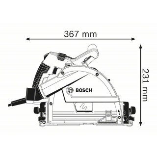 BOSCH - Serra Imersão GKT 55 GCE 0601675000