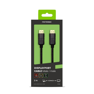 METRONIC - Cabo Display PORT MACHO/MACHO 2m 370282