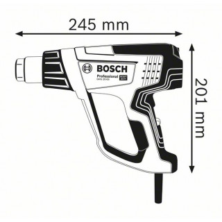 BOSCH -Pistola Ar Quente GHG 20-63 Prof 06012A6201