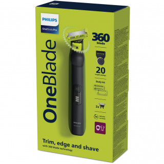 PHILIPS - Aparador OneBlade Pro 360 F&B QP6542/19