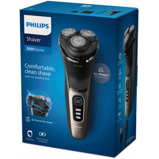 PHILIPS - Máq. Barbear  S3000 S3242/12