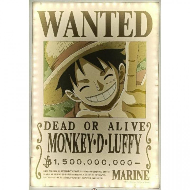 TEKNOFUN - Iluminação Wanted Luffy 811642