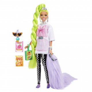 BARBIE - Extra Neon Green Hair com Mascote HDJ44