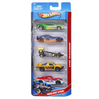 HOT WHEELS - Pack 5 veículos 1806 Envio Aleatório
