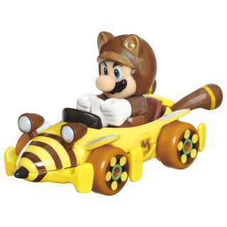 HOT WHEELS - MarioKart-Tanooki Mario Veículo HDB31