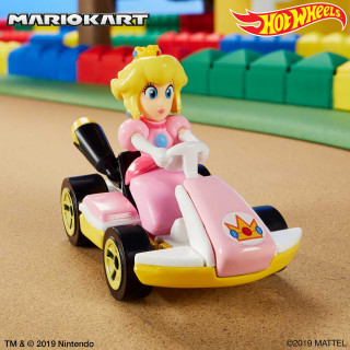 HOT WHEELS - Mario Kart - Peach e Veículo GBG28
