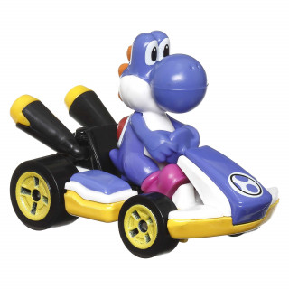 HOT WHEELS - Mario Kart Blue Yoshi e Veículo GRN23