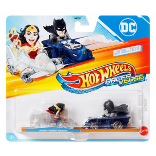 HOT WHEELS - Racer vs Wonder Woman e Batman HRT23