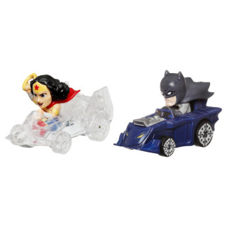 HOT WHEELS - Racer vs Wonder Woman e Batman HRT23