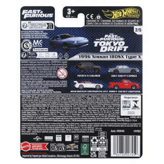 HOT WHEELS - Nissan 180SX Type X HVR62