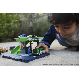 MATCHBOX - Pista  Circuito Est. Autocarros HDL08