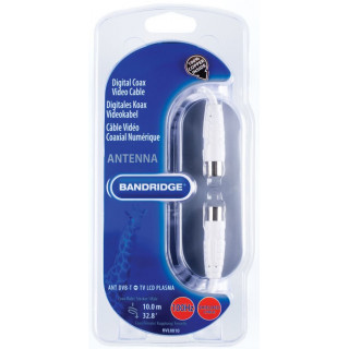 BANDRIDGE - Cabo Coaxial M-F 10m Br BVL8810