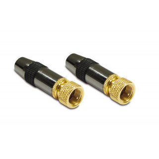 METRONIC - Cabos SAT 2 X F-PLUG- MACHO 419102