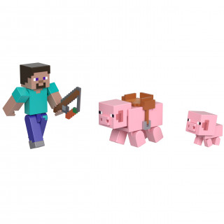 MINECRAFT - Steve e Porcos HTL88