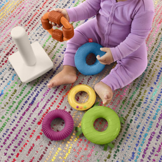 FISCHER-PRICE - Pirâmide Argolas Sensorial HXK47