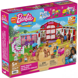 MEGA - Barbie Estabulos Cavalos HDJ87