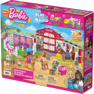 MEGA - Barbie Estabulos Cavalos HDJ87