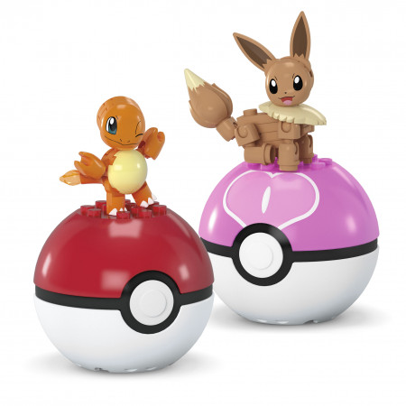 MEGA - Pokémon Pack 2 Eevee e Charmander JCR81