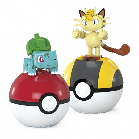 MEGA - Pokémon Pack 2 Moewth e Bulbasaur JCR82