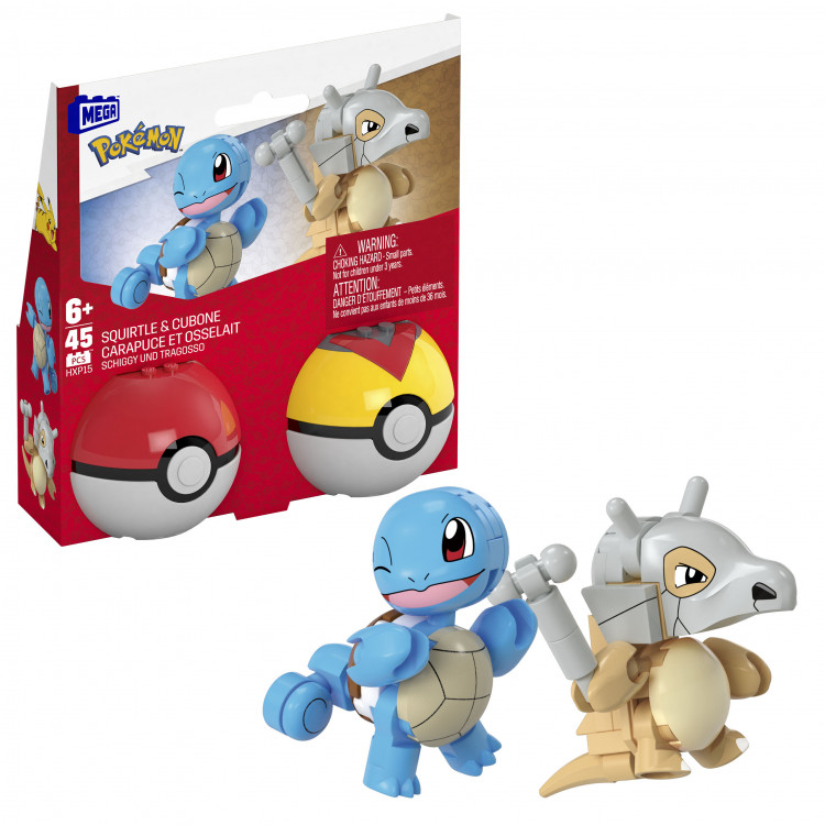 MEGA - Pokémon Pack 2 Squirtle e Cubone HXP15