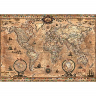 EDUCA - Puzzle 1000 Mapa-Múndi 15159