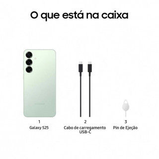 SAMSUNG - Galaxy S25 256GB Menta SM-S931BLGGEUB
