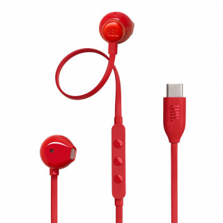 JBL - Auriculares USB-C T305 Vermelho
