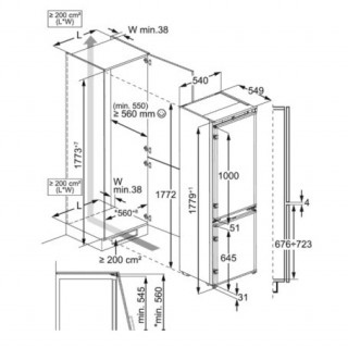 ELECTROLUX - Combinado ENT6ME18S0