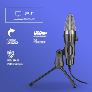 NGS - Microfone USB c/ Suporte para Tripé MS120USB