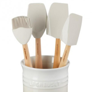LE CREUSET - Set 4 Espatulas+Pote 79003007160000