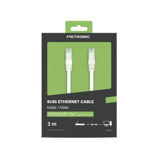METRONIC - Cabo ETHERNET RJ45 3m 395233