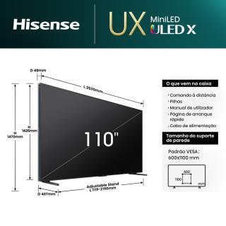 HISENSE - ULED MiniLed X SmartTV 110UXN