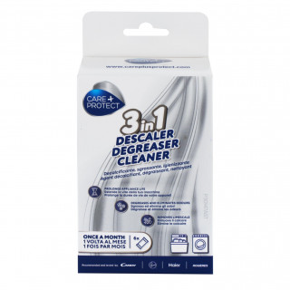 CARE+PROTECT - Descalcificante 4x50g Para uso em Máquina de Lavar Roupa/Máquina de Lavar Loiça CPP0650DW
