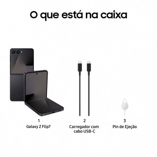 SAMSUNG - Galaxy Z Flip7 512 Preto SM-F766BZKHEUB