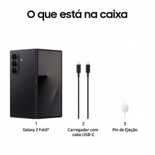 SAMSUNG - Galaxy Z Fold7 1TB Preto SM-F966BZKNEUB