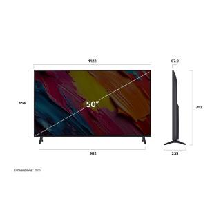 LG - QNED AI SmartTV 4K 50QNED70A6A.AEU